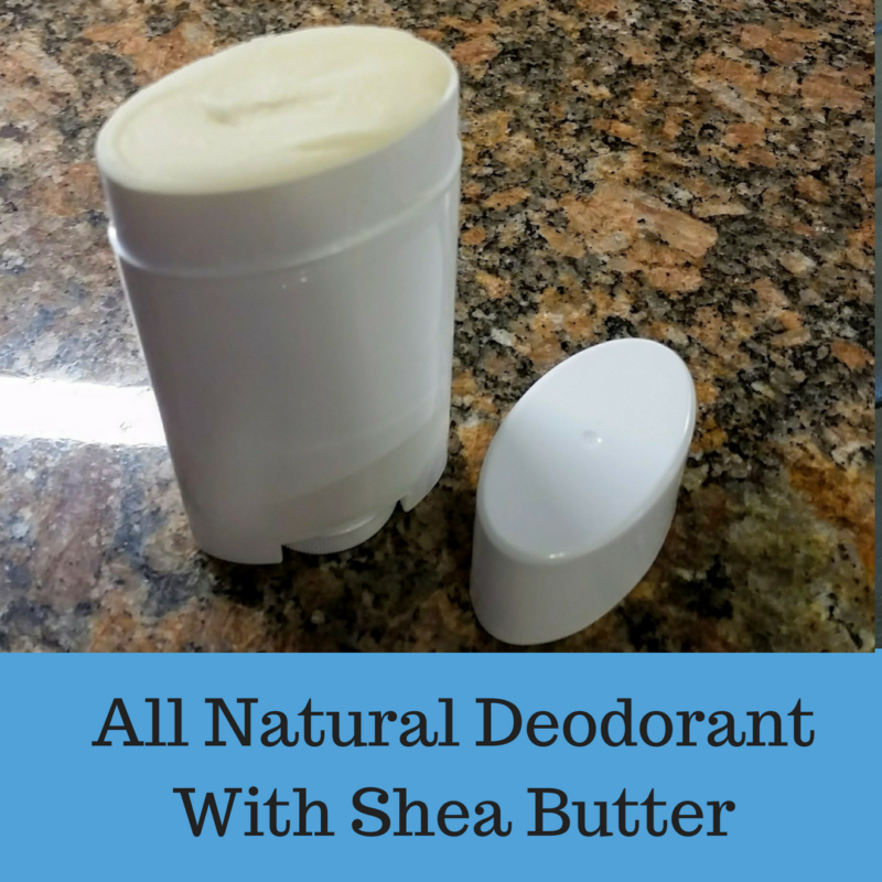 All Natural Deodorant with Shea Butter