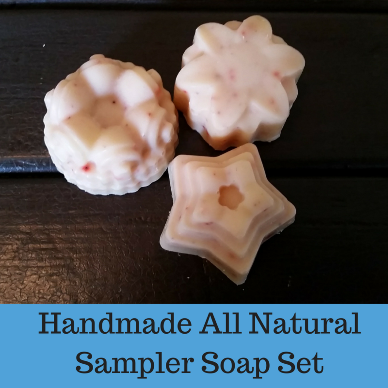 Handmade All Natural Soap Sampler Set