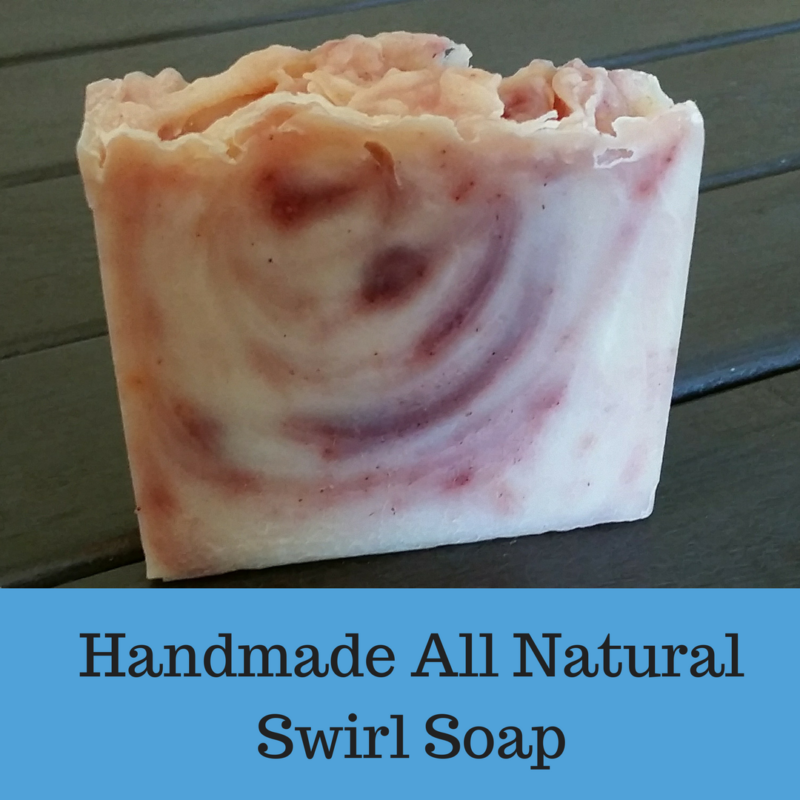 All Natural Handmade Swirl Soap
