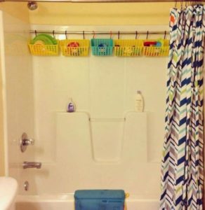 bath toys storage ideas