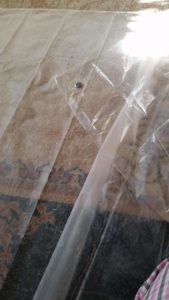 Banish mold in your shower for good! 3 Shower curtain liner cleaning hacks will make keeping your shower clean a breeze. Shower curtain liner mold is a nuisance and bad for your health. Check out these unique ideas for cleaning your shower curtain liner. @naturalsoapmom.com #showercleaning #showers #showercleaner #naturalhome #toxinfreehome #toxinfreelife #toxinfreeliving